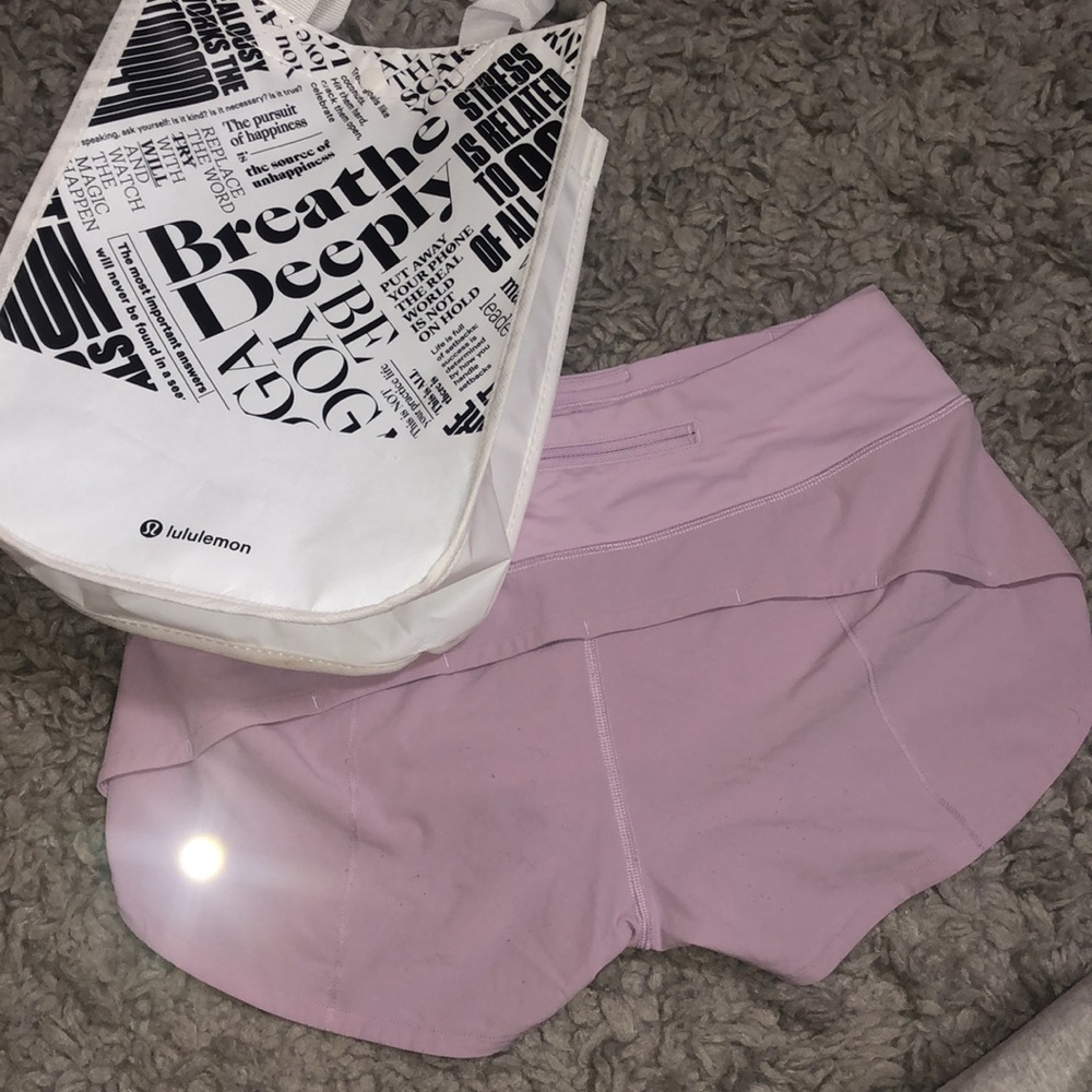 Rare Lilac Speed Up Shorts!! :)